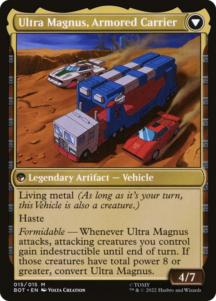 Ultra Magnus, Tactician // Ultra Magnus, Armored Carrier thumbnail 2
