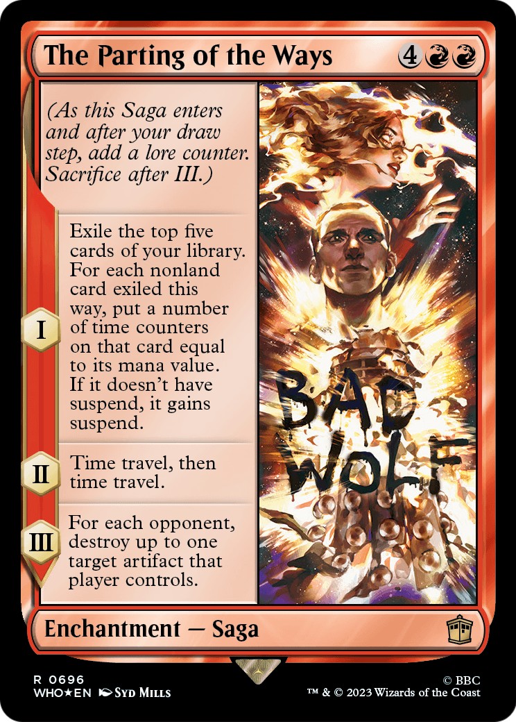 2023 Magic: The Gathering Doctor Who 2023 Magic: The Gathering Doctor Who #696 trading card