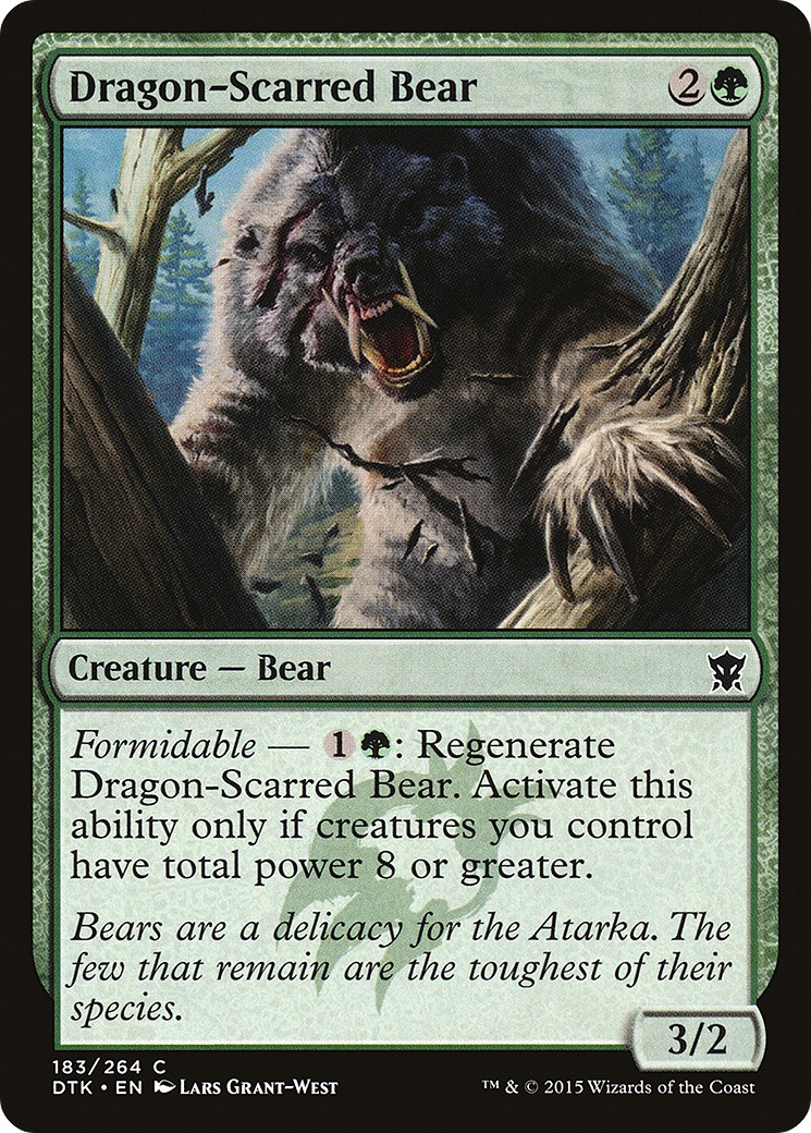 2015 Magic: The Gathering Dragons of Tarkir 2015 Magic: The Gathering Dragons of Tarkir #183 trading card
