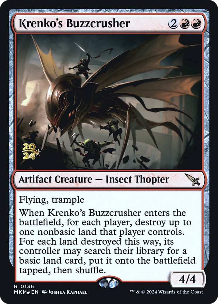 2024 Magic: The Gathering Murders at Karlov Manor Promos 2024 Magic: The Gathering Murders at Karlov Manor Promos #136s tradi
