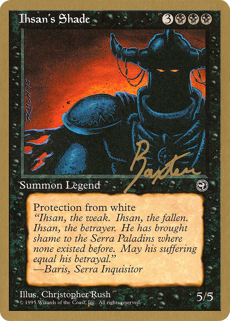 1996 Magic: The Gathering Pro Tour Collector Set 1996 Magic: The Gathering Pro Tour Collector Set #gb53 trading card