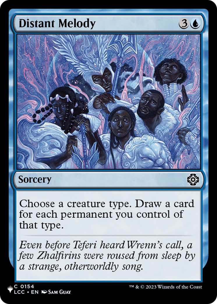2025 Magic: The Gathering The List 2025 Magic: The Gathering The List #LCC-154 trading card
