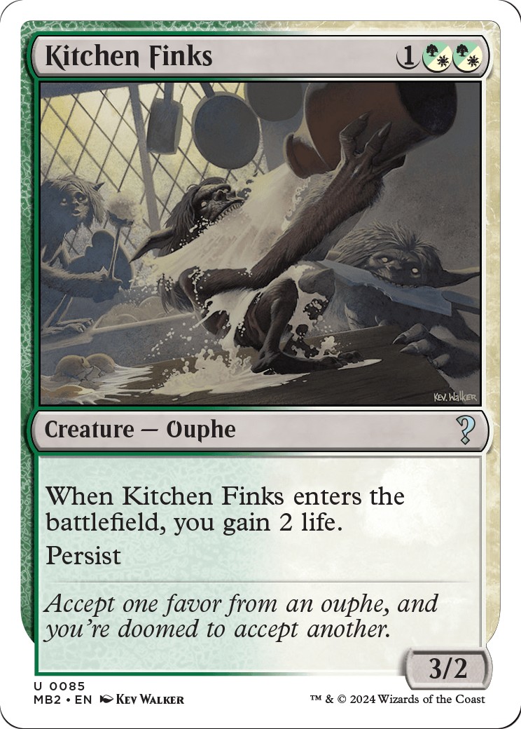 2024 Magic: The Gathering Mystery Booster 2 2024 Magic: The Gathering Mystery Booster 2 #85 trading card
