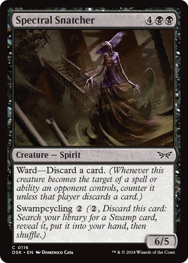 2024 Magic: The Gathering Duskmourn: House of Horror 2024 Magic: The Gathering Duskmourn: House of Horror #116 trading card