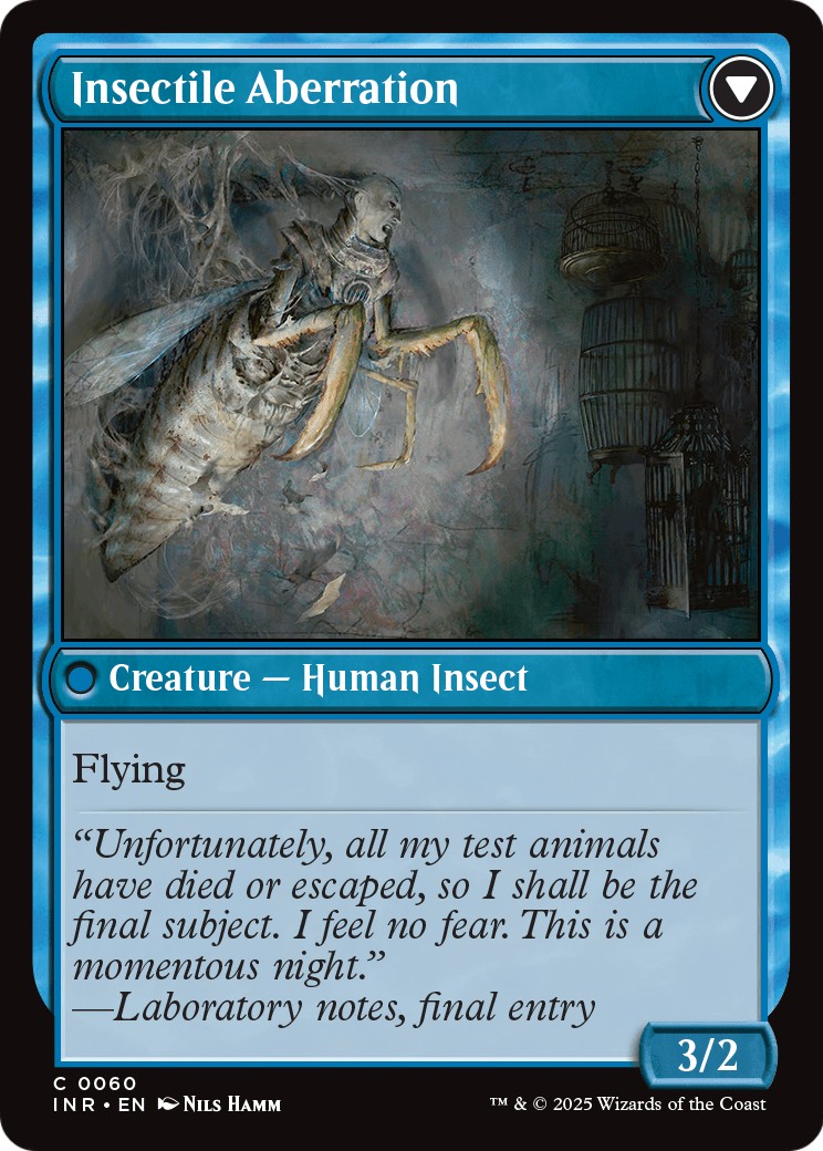 Delver of Secrets // Insectile Aberration thumbnail 2