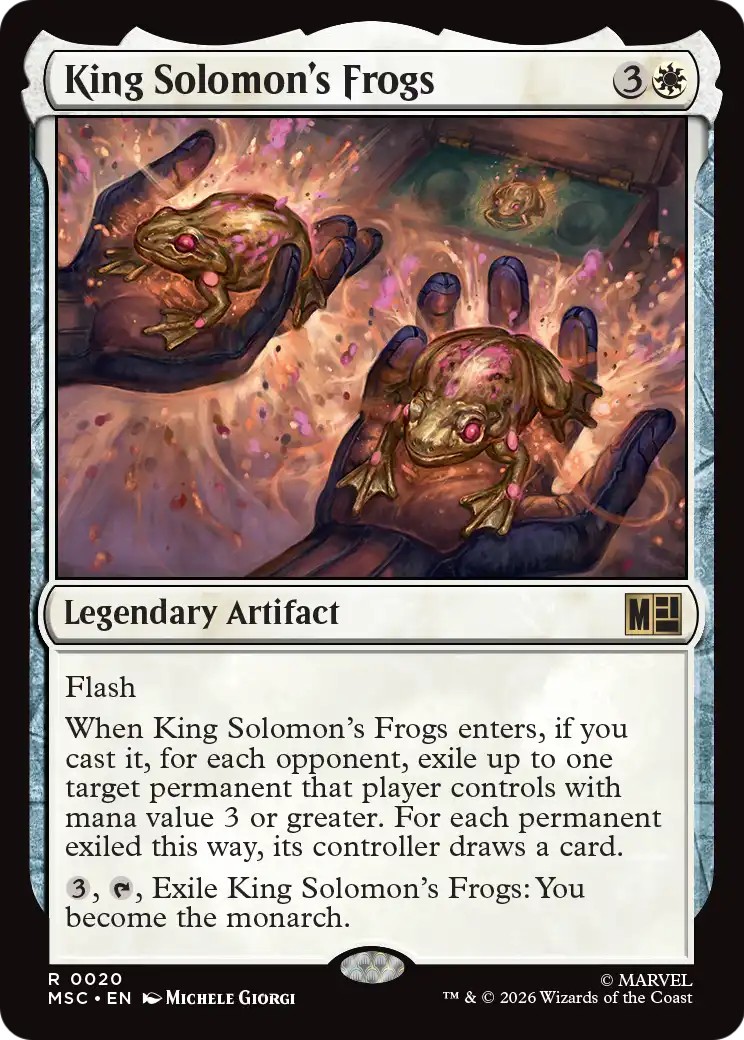 2026 Magic: The Gathering Marvel Super Heroes 2026 Magic: The Gathering Marvel Super Heroes #20 trading card