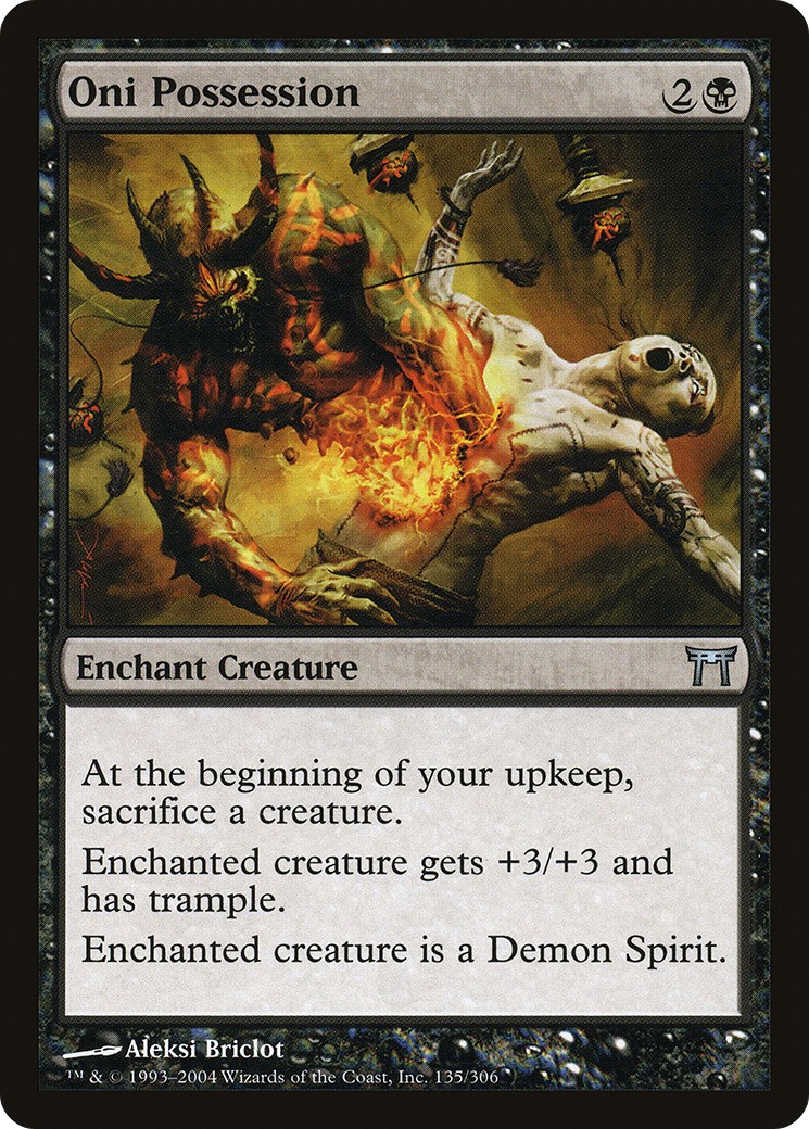 2004 Magic: The Gathering Champions of Kamigawa 2004 Magic: The Gathering Champions of Kamigawa #135 trading card