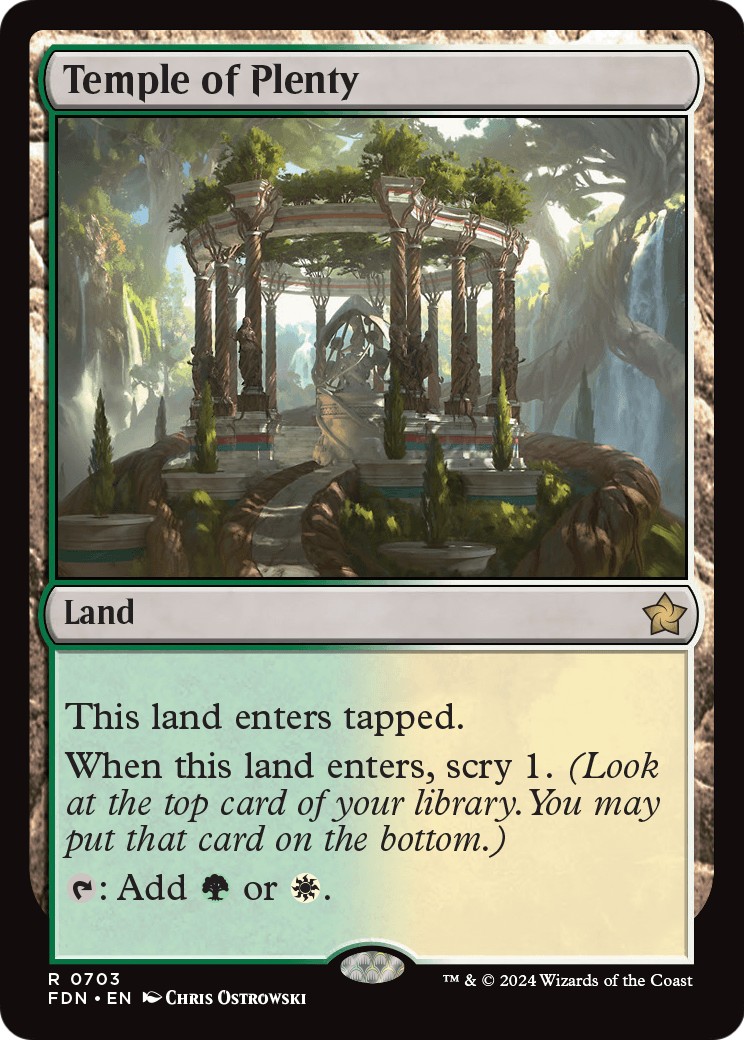 2024 Magic: The Gathering Foundations 2024 Magic: The Gathering Foundations #703 trading card