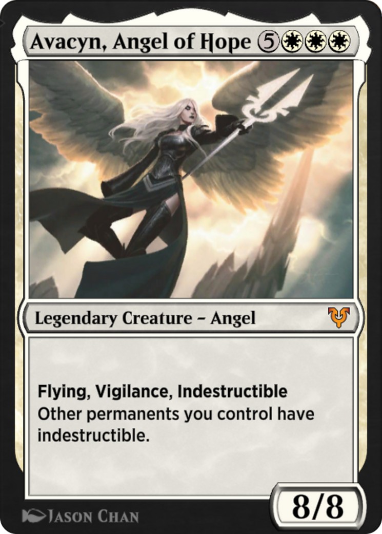 2022 Magic: The Gathering Historic Anthology 6 Avacyn, Angel of Hope #1 trading card