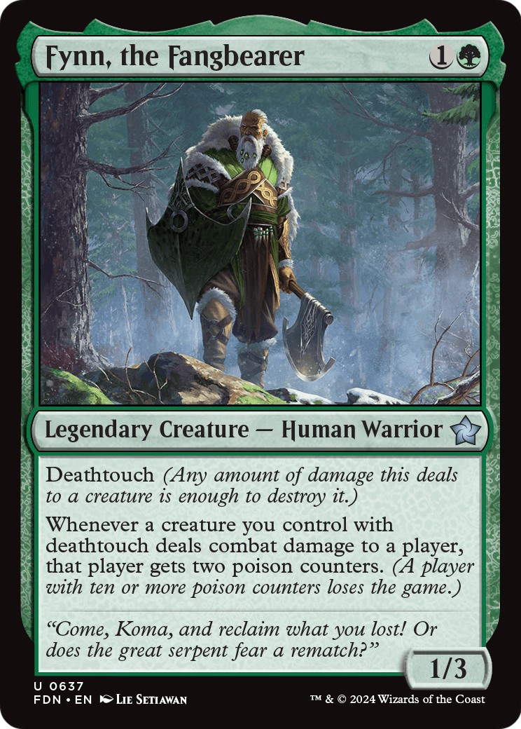 2024 Magic: The Gathering Foundations 2024 Magic: The Gathering Foundations #637 trading card