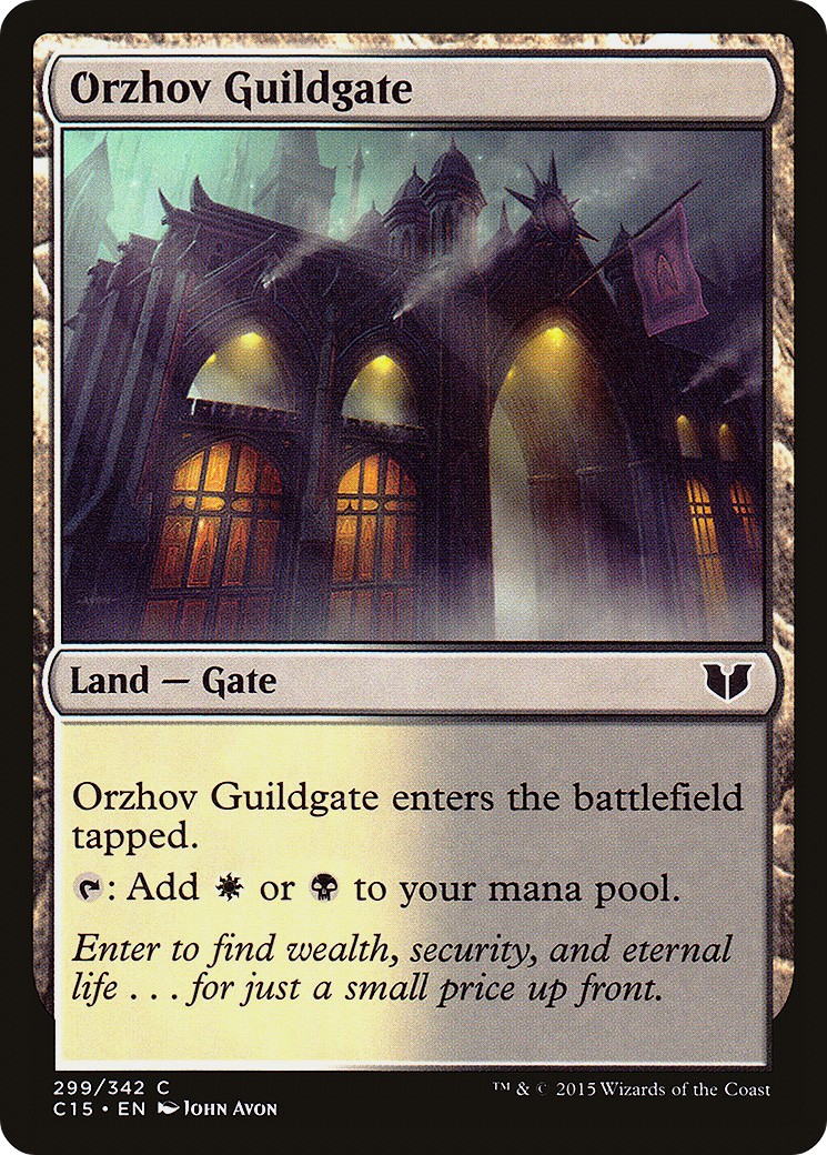 2015 Magic: The Gathering Commander 2015 Magic: The Gathering Commander #299 trading card