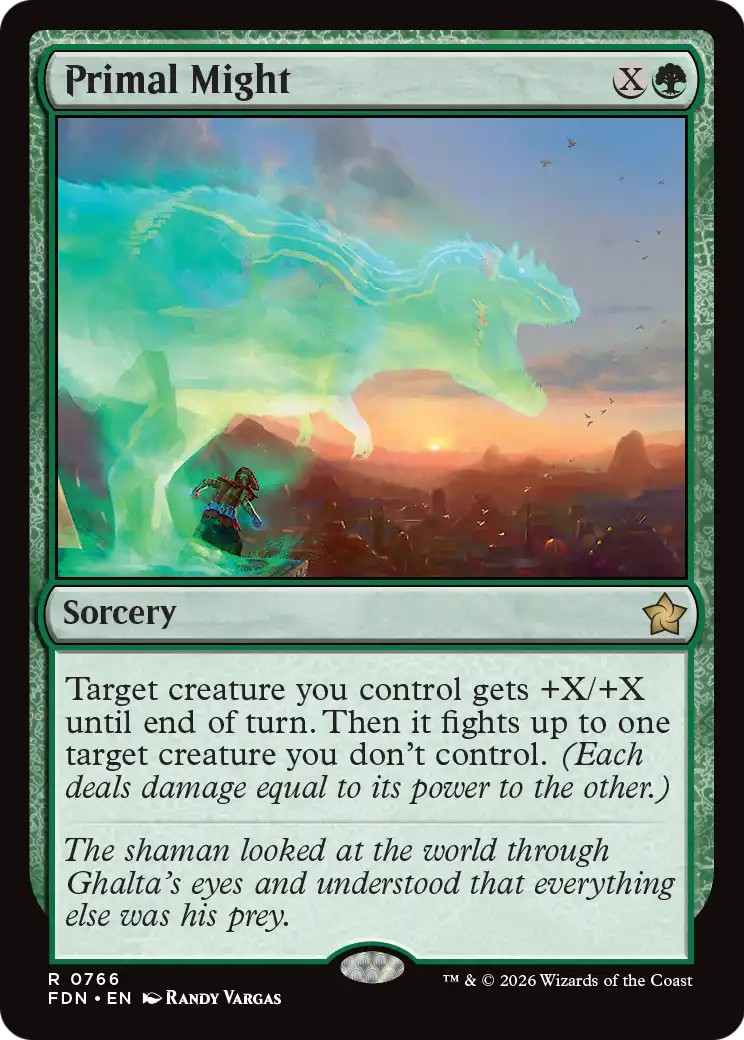2026 Magic: The Gathering Foundations 2026 Magic: The Gathering Foundations #766 trading card