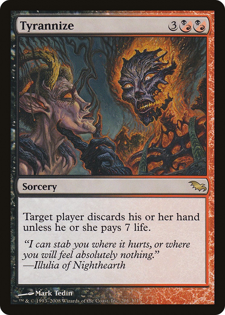 2008 Magic: The Gathering Shadowmoor 2008 Magic: The Gathering Shadowmoor #201 trading card