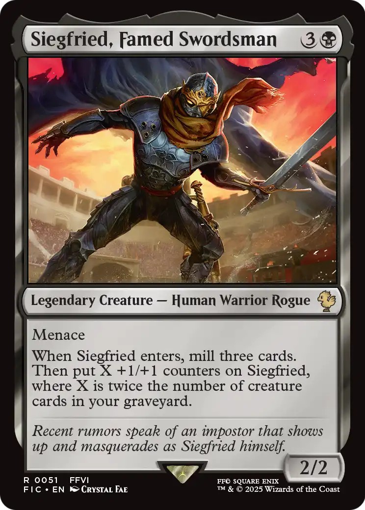 2025 Magic: The Gathering Final Fantasy 2025 Magic: The Gathering Final Fantasy #51 trading card