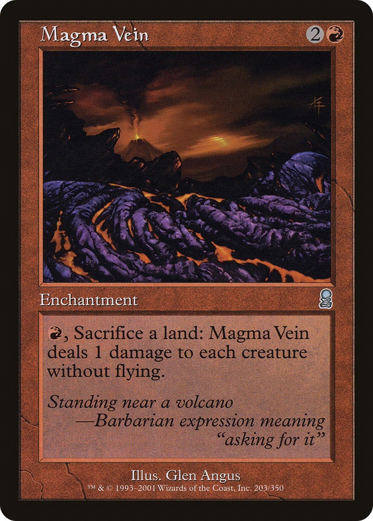 2001 Magic: The Gathering Odyssey 2001 Magic: The Gathering Odyssey #203 trading card