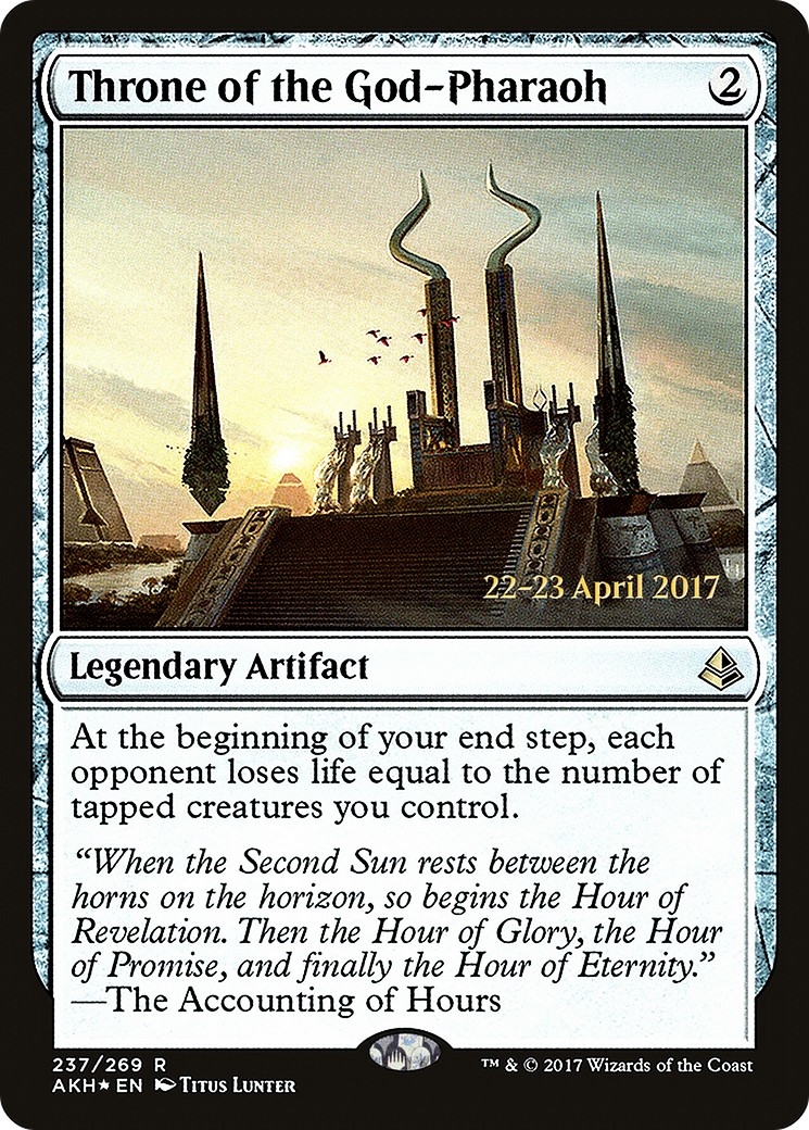 2017 Magic: The Gathering Amonkhet Promos 2017 Magic: The Gathering Amonkhet Promos #237s trading card