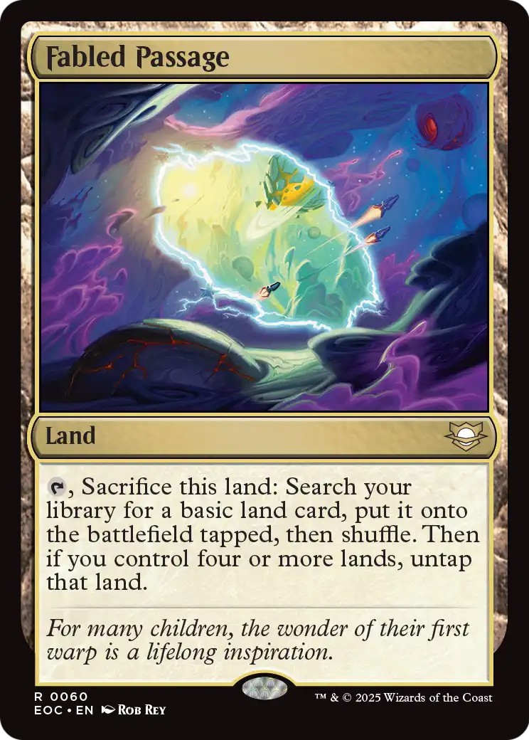 2025 Magic: The Gathering Edge of Eternities 2025 Magic: The Gathering Edge of Eternities #60 trading card