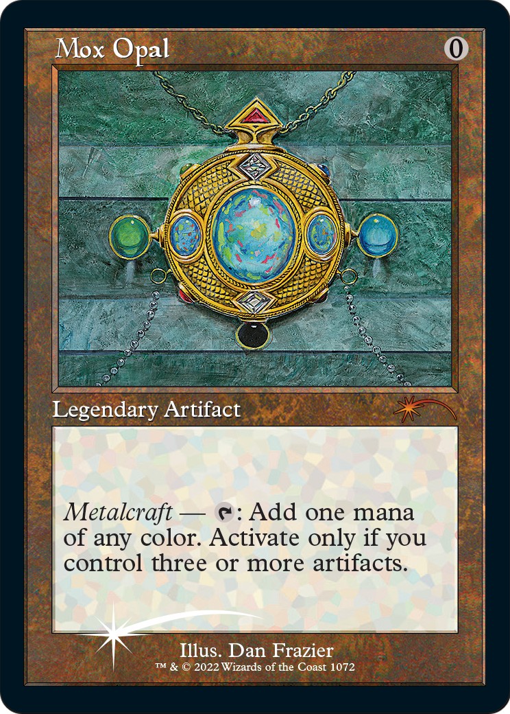 2023 Magic: The Gathering Secret Lair Drop Mox Opal #1072 trading card
