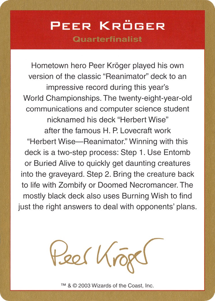 Peer Kröger Bio - Image 1