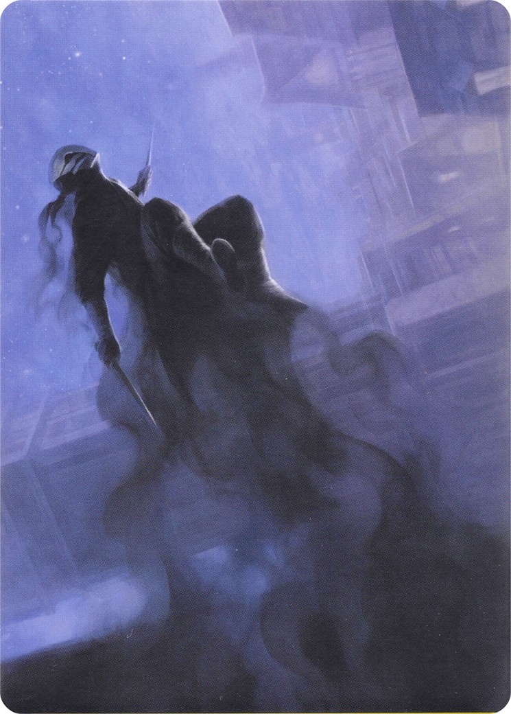2019 Magic: The Gathering Modern Horizons Art Series Smoke Shroud // Smoke Shroud #19 trading card