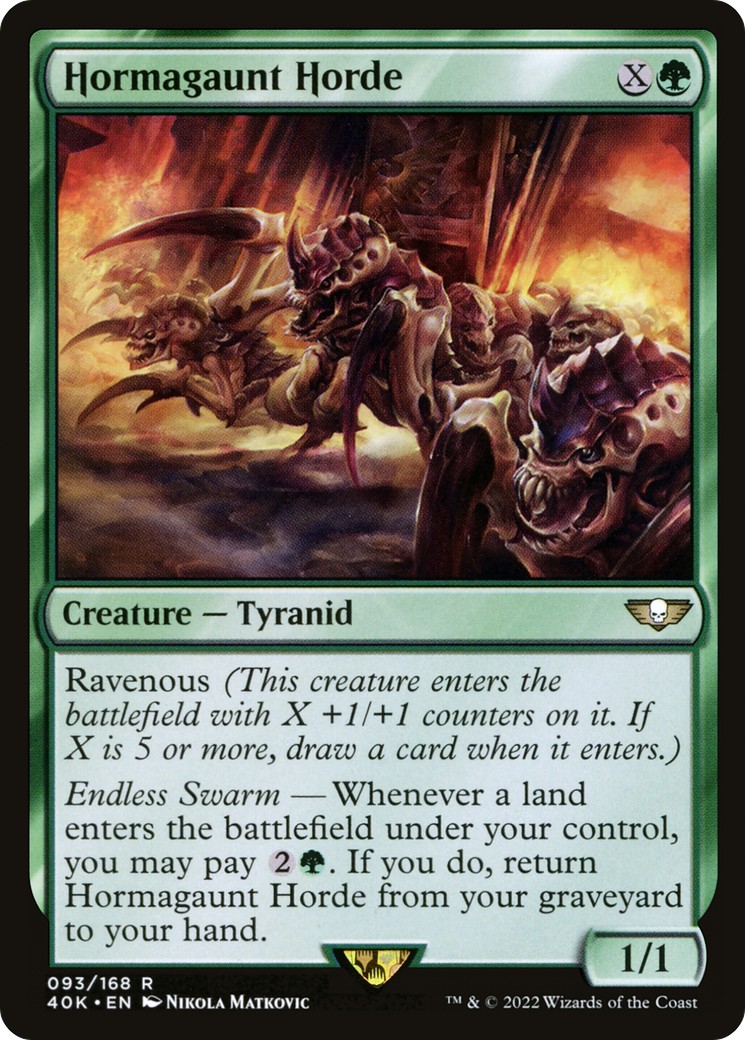 2022 Magic: The Gathering Warhammer 40,000 2022 Magic: The Gathering Warhammer 40,000 #93 trading card