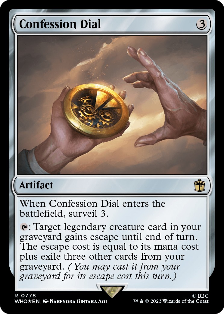 2023 Magic: The Gathering Doctor Who 2023 Magic: The Gathering Doctor Who #778 trading card