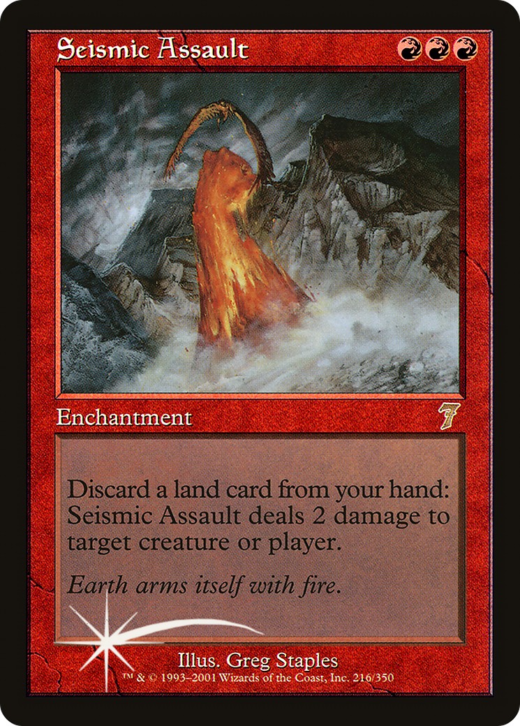 2001 Magic: The Gathering Seventh Edition 2001 Magic: The Gathering Seventh Edition #216★ trading card