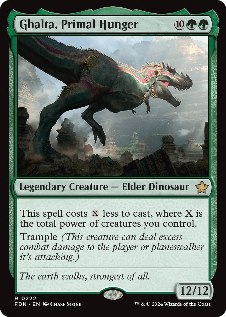 2024 Magic: The Gathering Foundations 2024 Magic: The Gathering Foundations #222 trading card