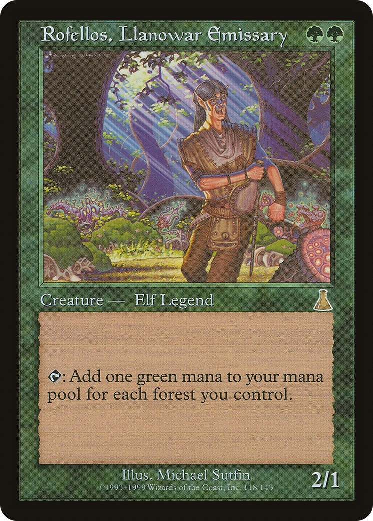Rofellos, Llanowar Emissary - Image 1