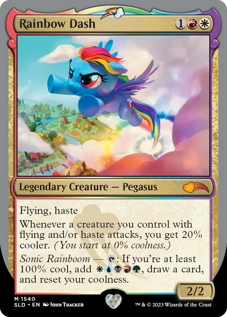2024 Magic: The Gathering Secret Lair Drop 2024 Magic: The Gathering Secret Lair Drop #1540 trading card