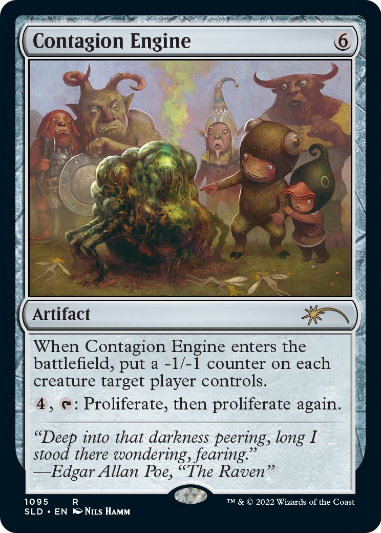 2022 Magic: The Gathering Secret Lair Drop 2022 Magic: The Gathering Secret Lair Drop #1095 trading card