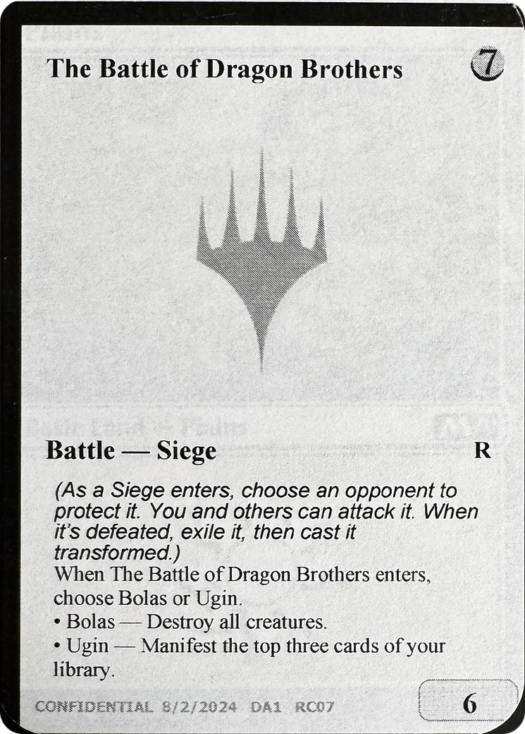 The Battle of Dragon Brothers // Fate Reforged - Image 1