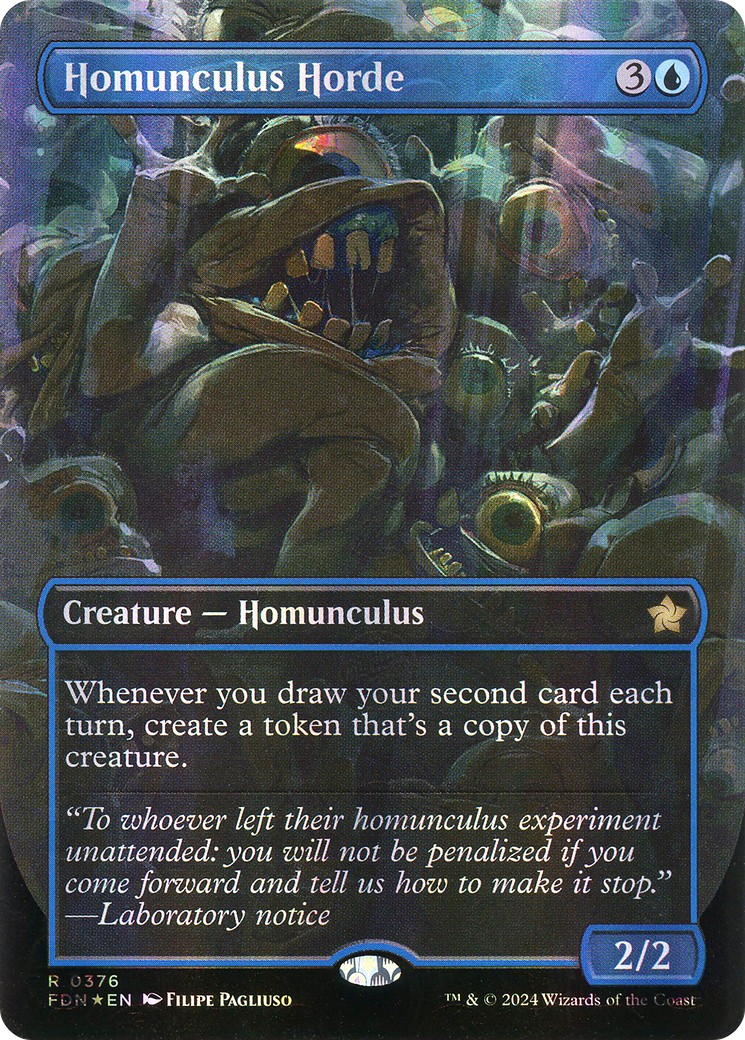 2024 Magic: The Gathering Foundations 2024 Magic: The Gathering Foundations #376 trading card