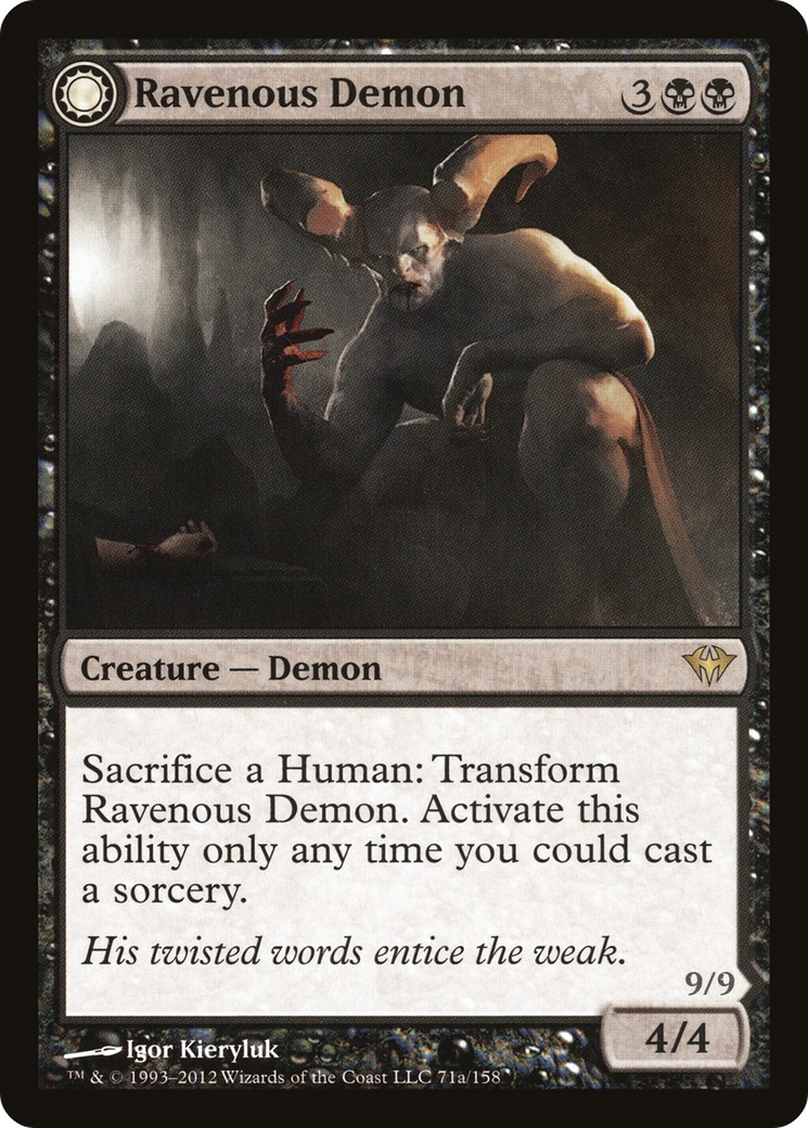 Ravenous Demon // Archdemon of Greed - Image 1