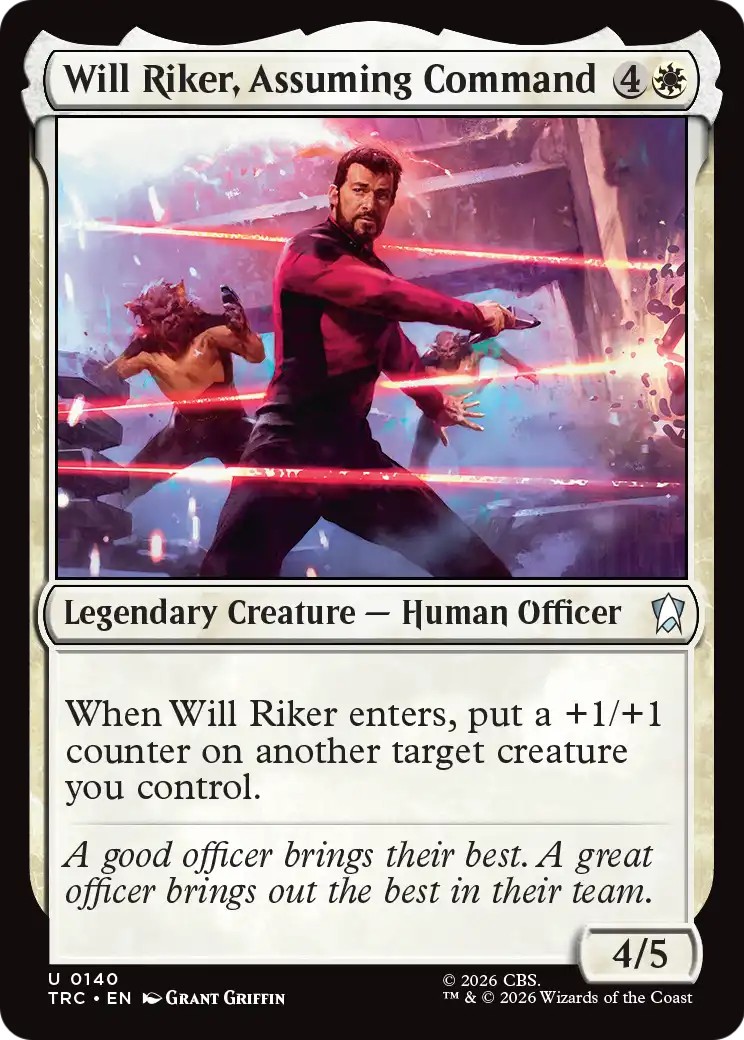 Will Riker, Assuming Command - Image 1