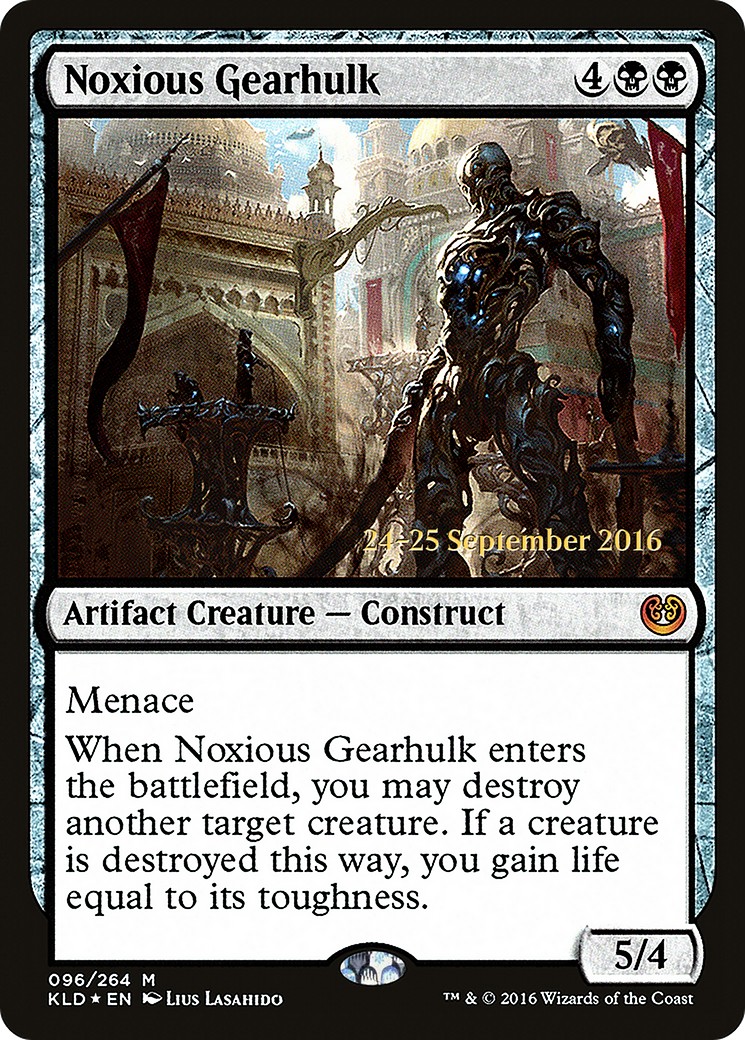 2016 Magic: The Gathering Kaladesh Promos 2016 Magic: The Gathering Kaladesh Promos #96s trading card