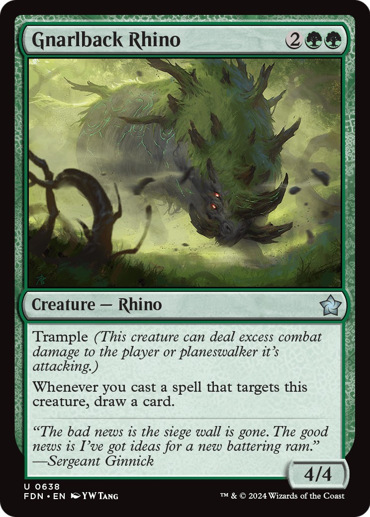 2024 Magic: The Gathering Foundations 2024 Magic: The Gathering Foundations #638 trading card