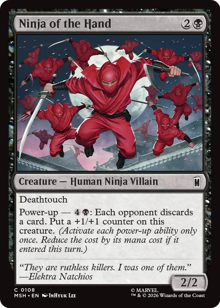2026 Magic: The Gathering Marvel Super Heroes 2026 Magic: The Gathering Marvel Super Heroes #108 trading card