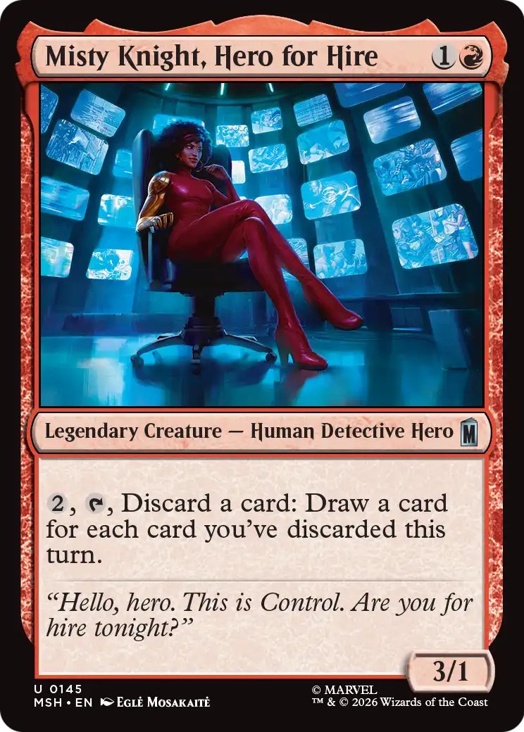 2026 Magic: The Gathering Marvel Super Heroes 2026 Magic: The Gathering Marvel Super Heroes #145 trading card