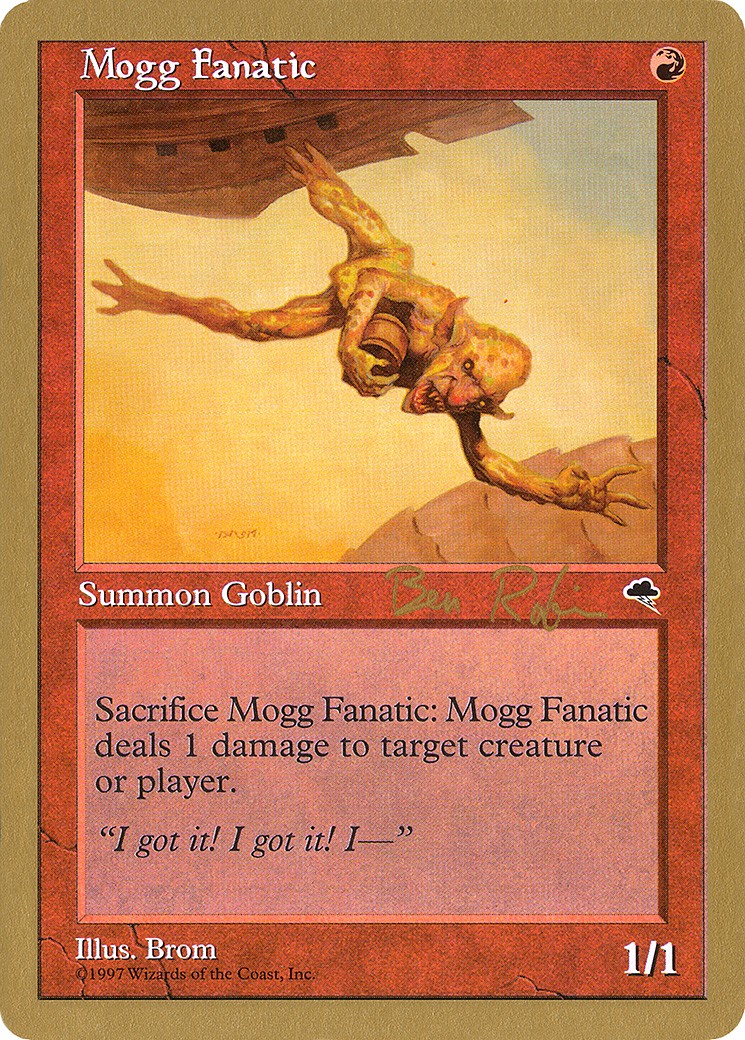 1998 Magic: The Gathering World Championship Decks 1998 Magic: The Gathering World Championship Decks #br190 trading card