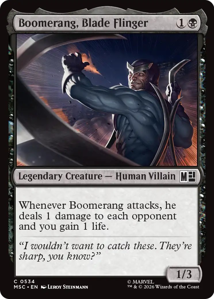 2026 Magic: The Gathering Marvel Super Heroes 2026 Magic: The Gathering Marvel Super Heroes #534 trading card