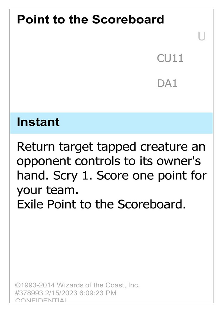 Point to the Scoreboard - Image 1