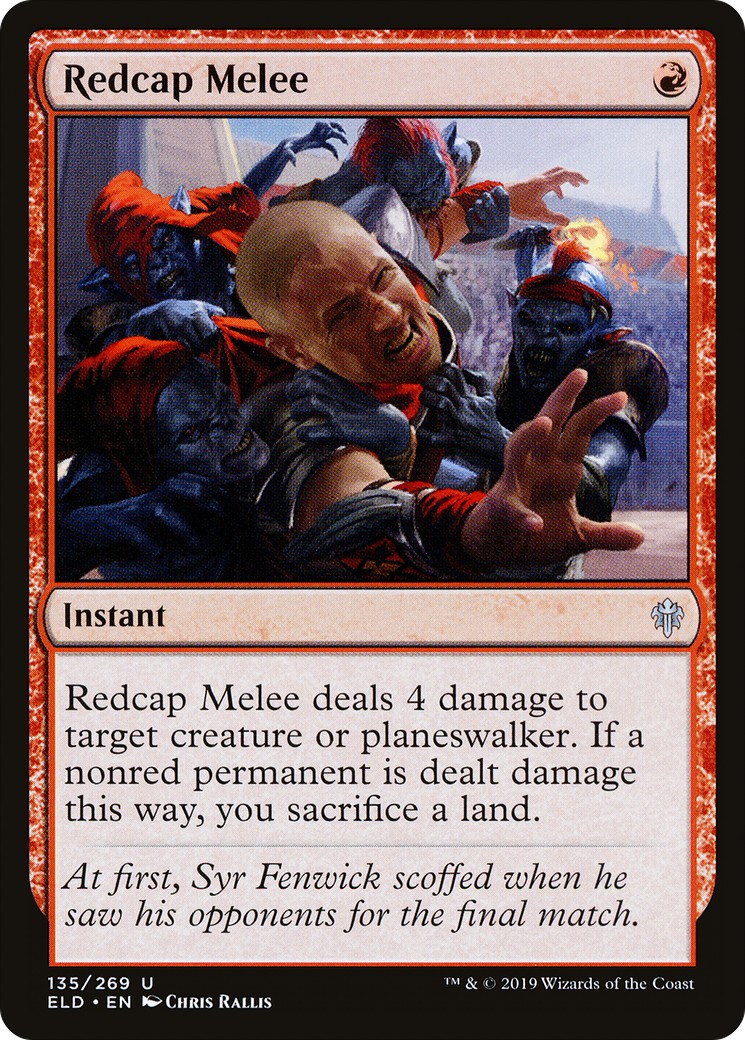 2019 Magic: The Gathering Throne of Eldraine 2019 Magic: The Gathering Throne of Eldraine #135 trading card