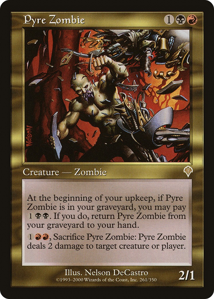 2000 Magic: The Gathering Invasion 2000 Magic: The Gathering Invasion #261 trading card