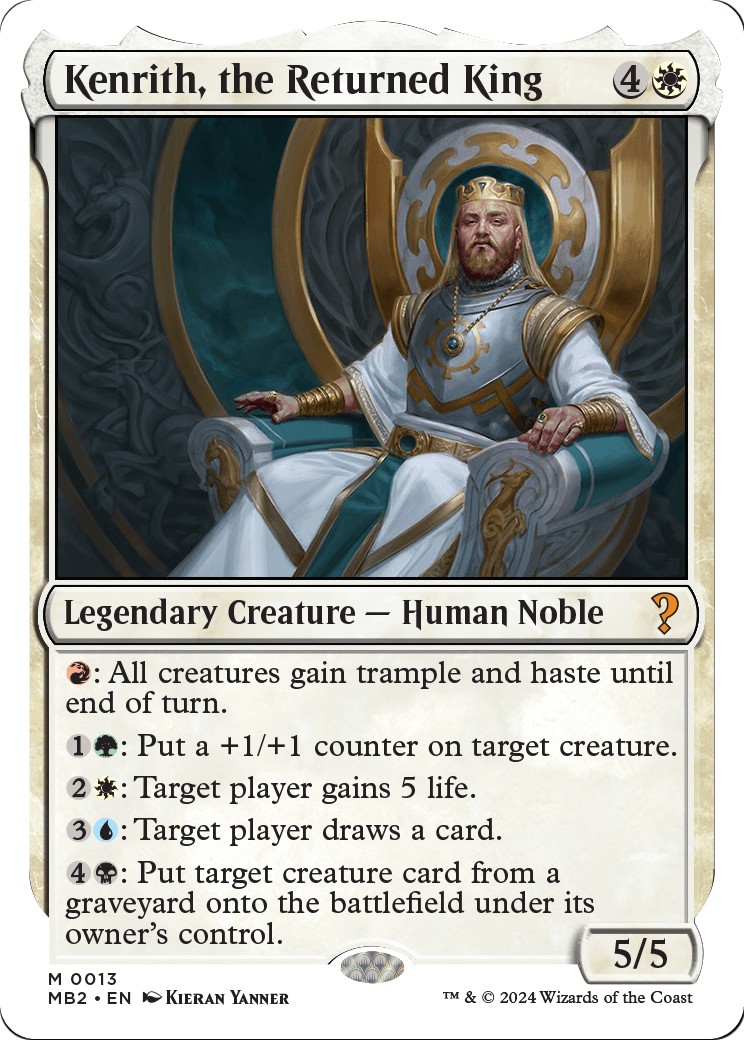 2024 Magic: The Gathering Mystery Booster 2 2024 Magic: The Gathering Mystery Booster 2 #13 trading card