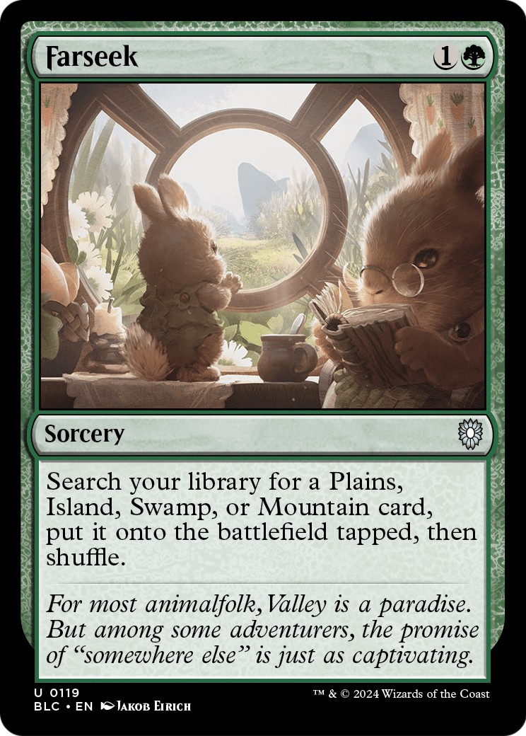 2024 Magic: The Gathering Bloomburrow 2024 Magic: The Gathering Bloomburrow #119 trading card