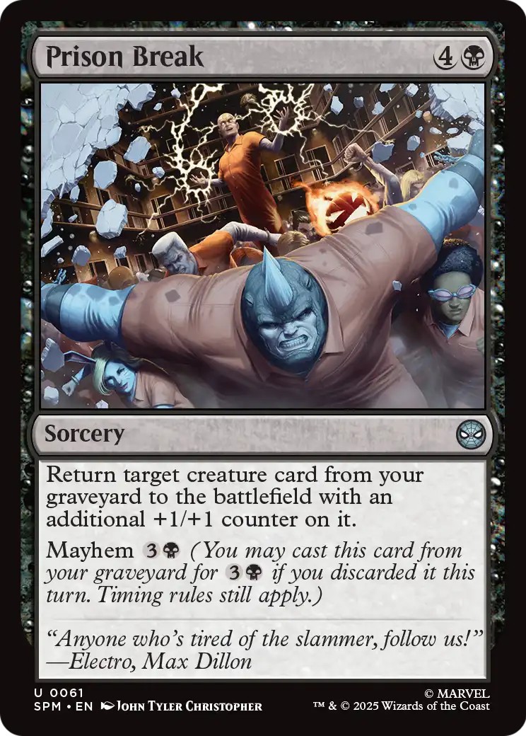2025 Magic: The Gathering Marvel's Spider-Man 2025 Magic: The Gathering Marvel's Spider-Man #61 trading card
