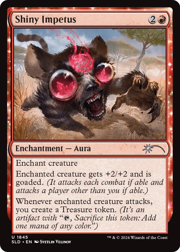 2024 Magic: The Gathering Secret Lair Drop 2024 Magic: The Gathering Secret Lair Drop #1845 trading card