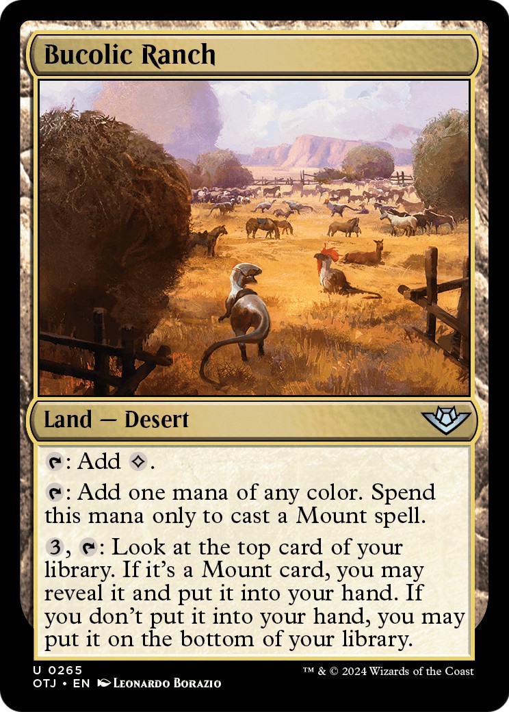 2024 Magic: The Gathering Outlaws of Thunder Junction 2024 Magic: The Gathering Outlaws of Thunder Junction #265 trading card