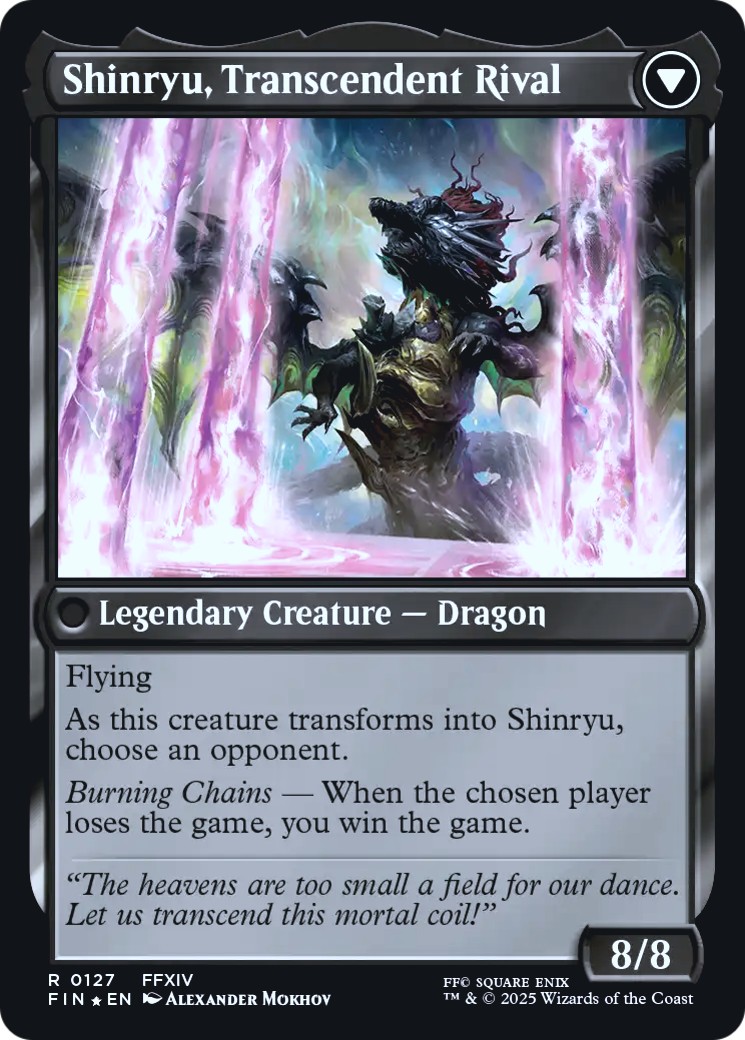 Zenos yae Galvus // Shinryu, Transcendent Rival thumbnail 2